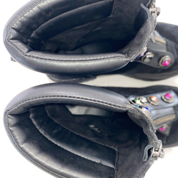 Kurt Geiger bejeweled black boots - Picture 12 of 13